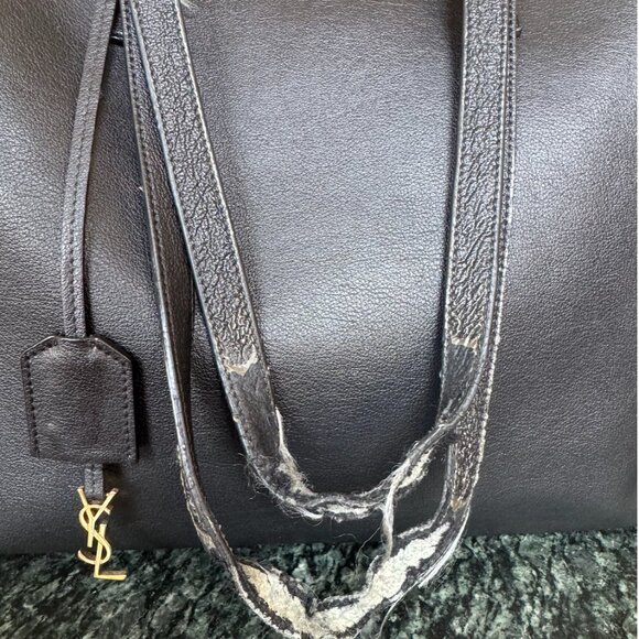 Saint Laurent Shopping Leather Tote - Picture 2 of 3